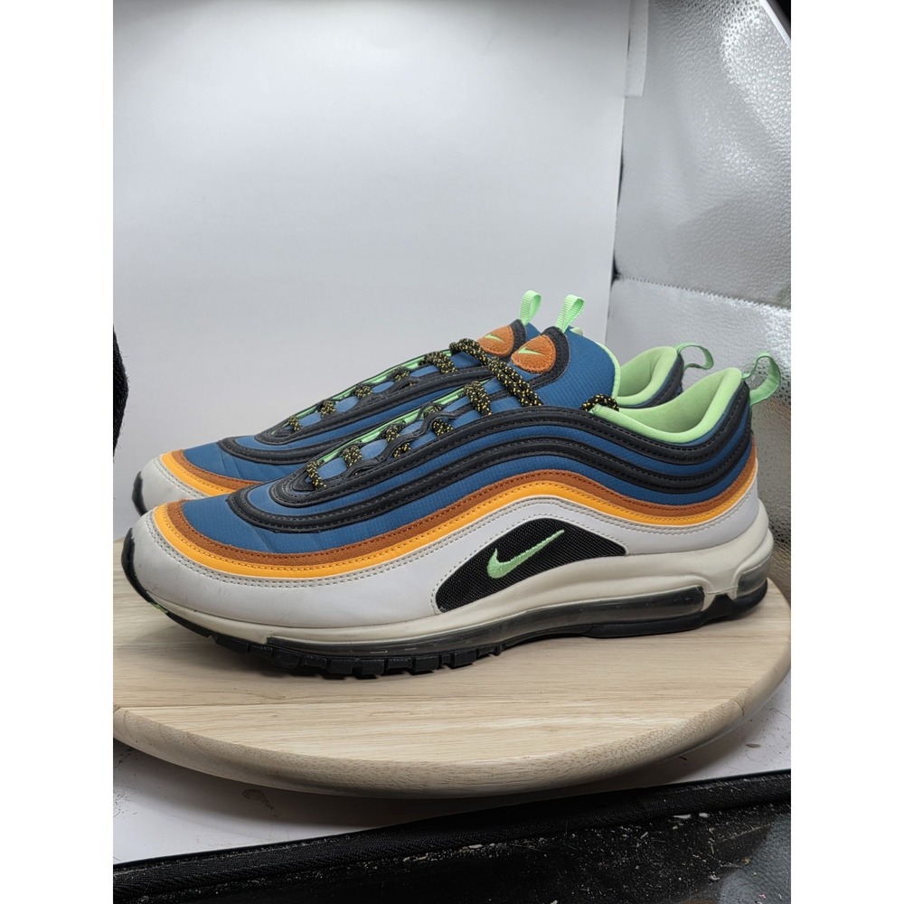 Mens Size 13 - Nike Air Max 97 Green Abyss Illusion 2020 CZ7868-300